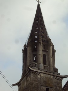 Mise en sécurité du clocher de l'église de Brancourt